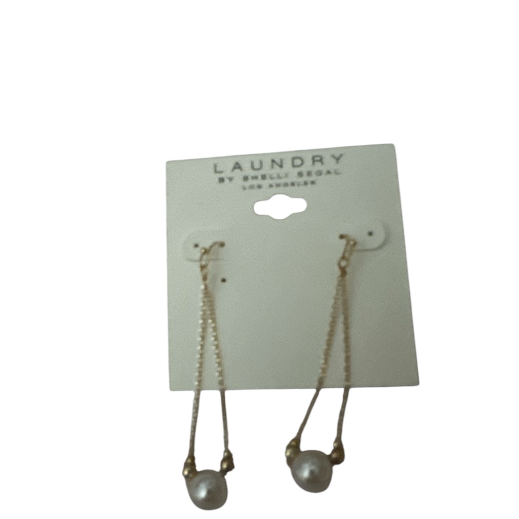 Nwt Laundry By Shelly Segal Gold Tone With Pearls So Cute Great Brand 25$